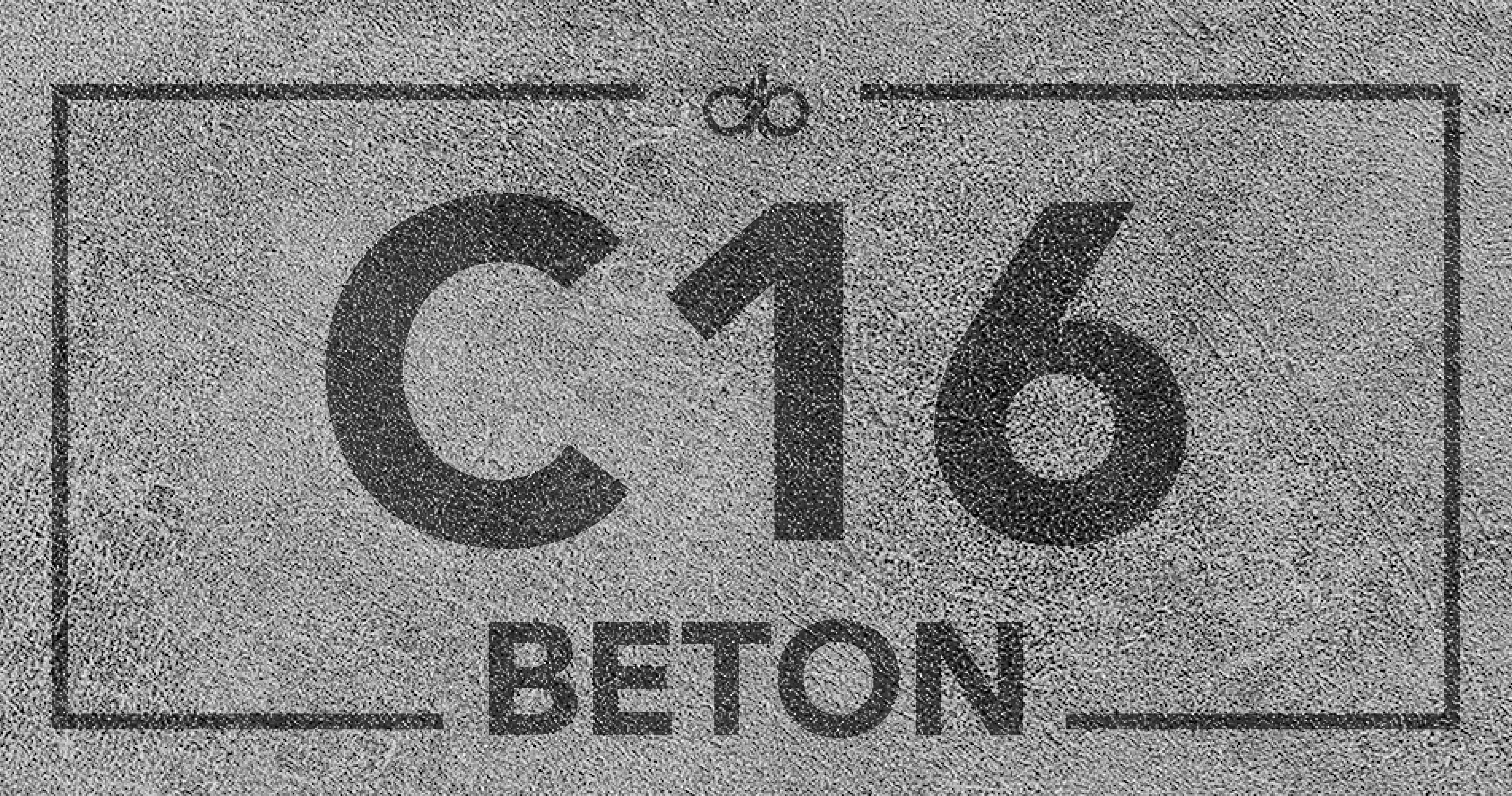 C16/20 BETON