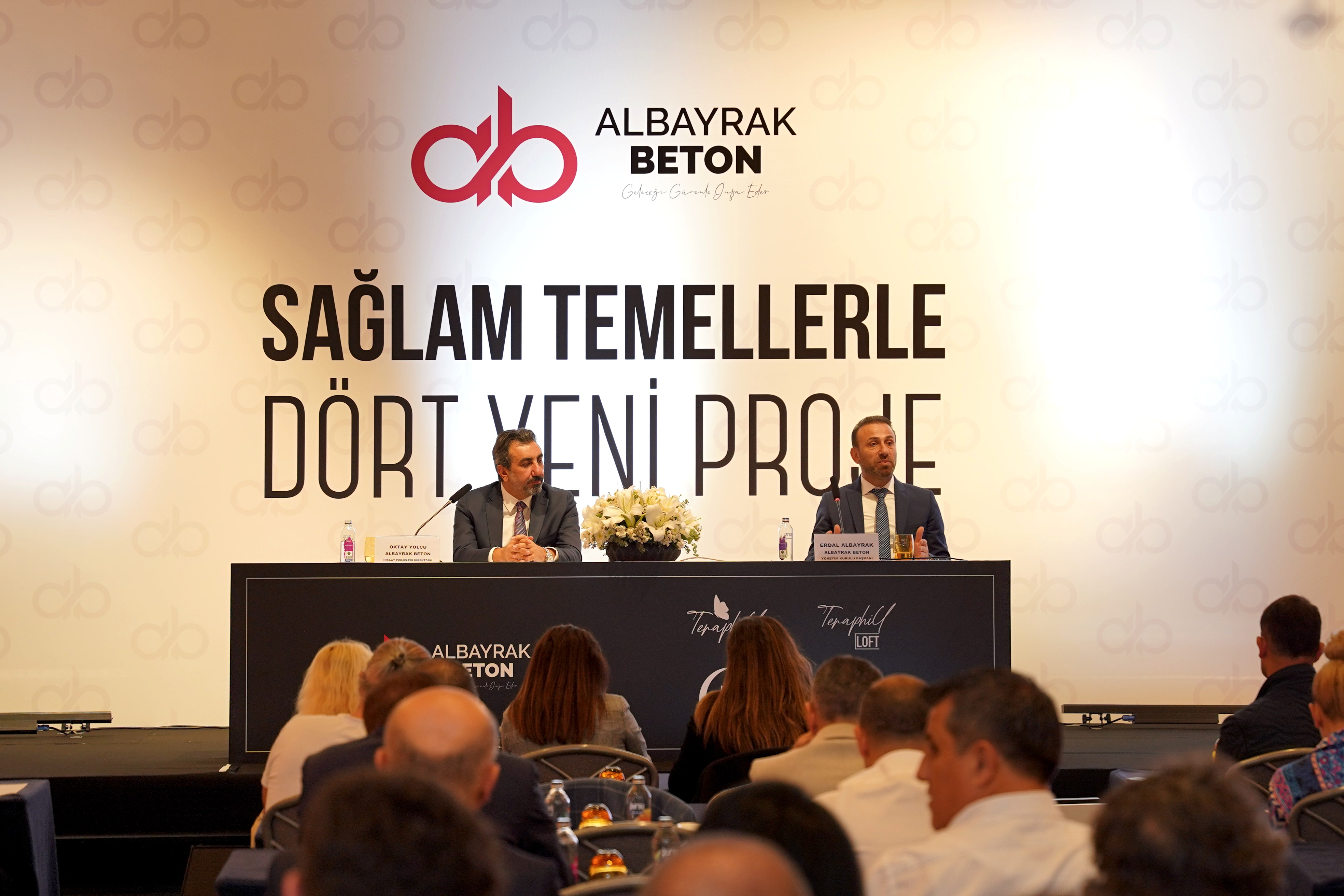 Albayrak Beton düzenlediği basın toplantısıyla 4 yeni konut projesini duyurdu.