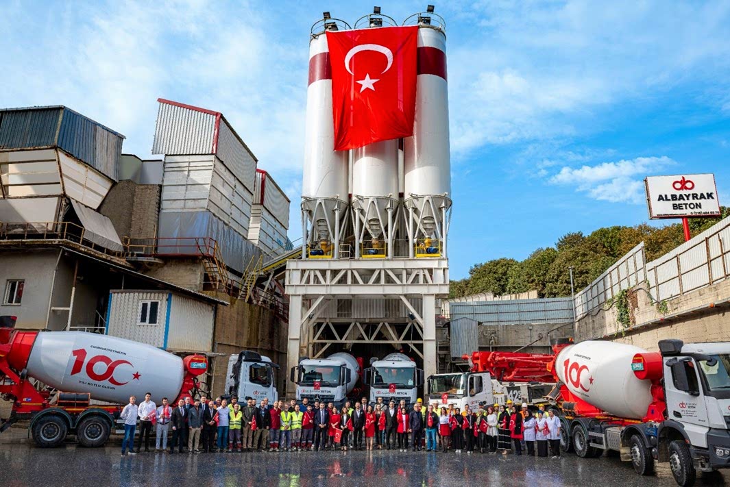 Albayrak Beton Yenidoğan Hazır Beton Tesisi, “Altın” seviyede CSC sertifikası aldı